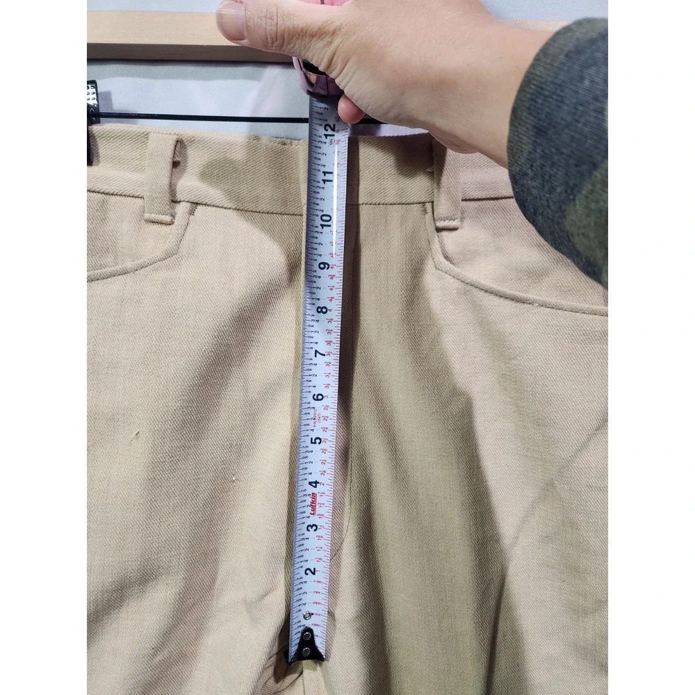 Tobias Kotzin‎ Pants Mens 30x30 Beige Vintage 70s Disco Flare Wide Leg USA